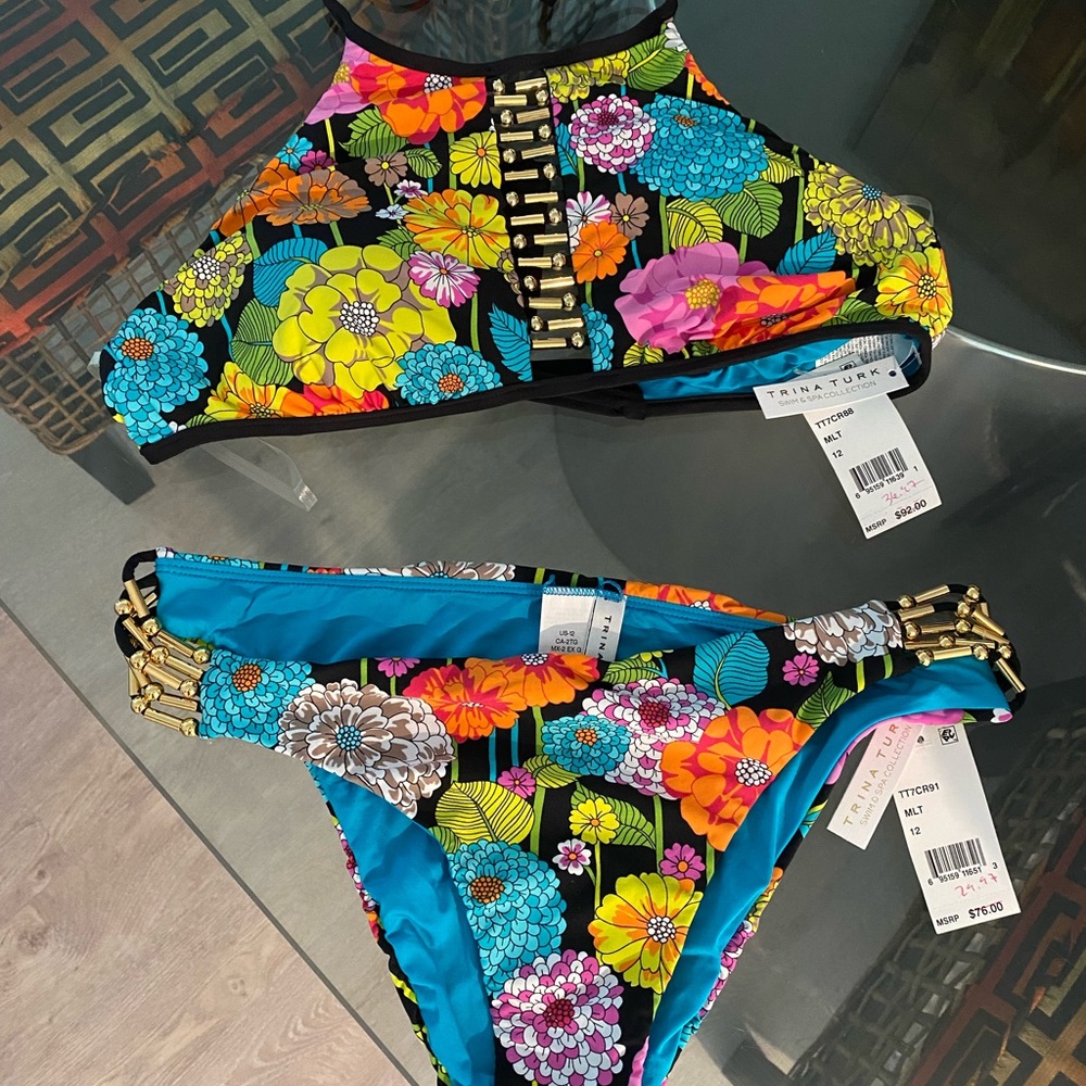 Floral print Bikini set